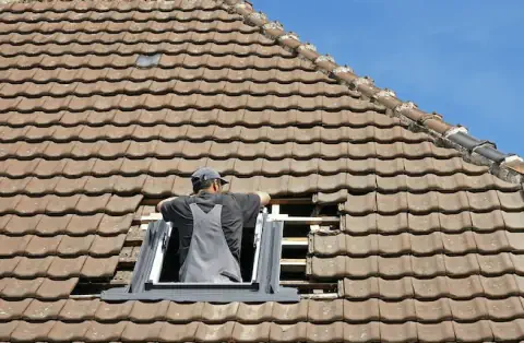 Pose de velux - Saint-Martin-en-Bière